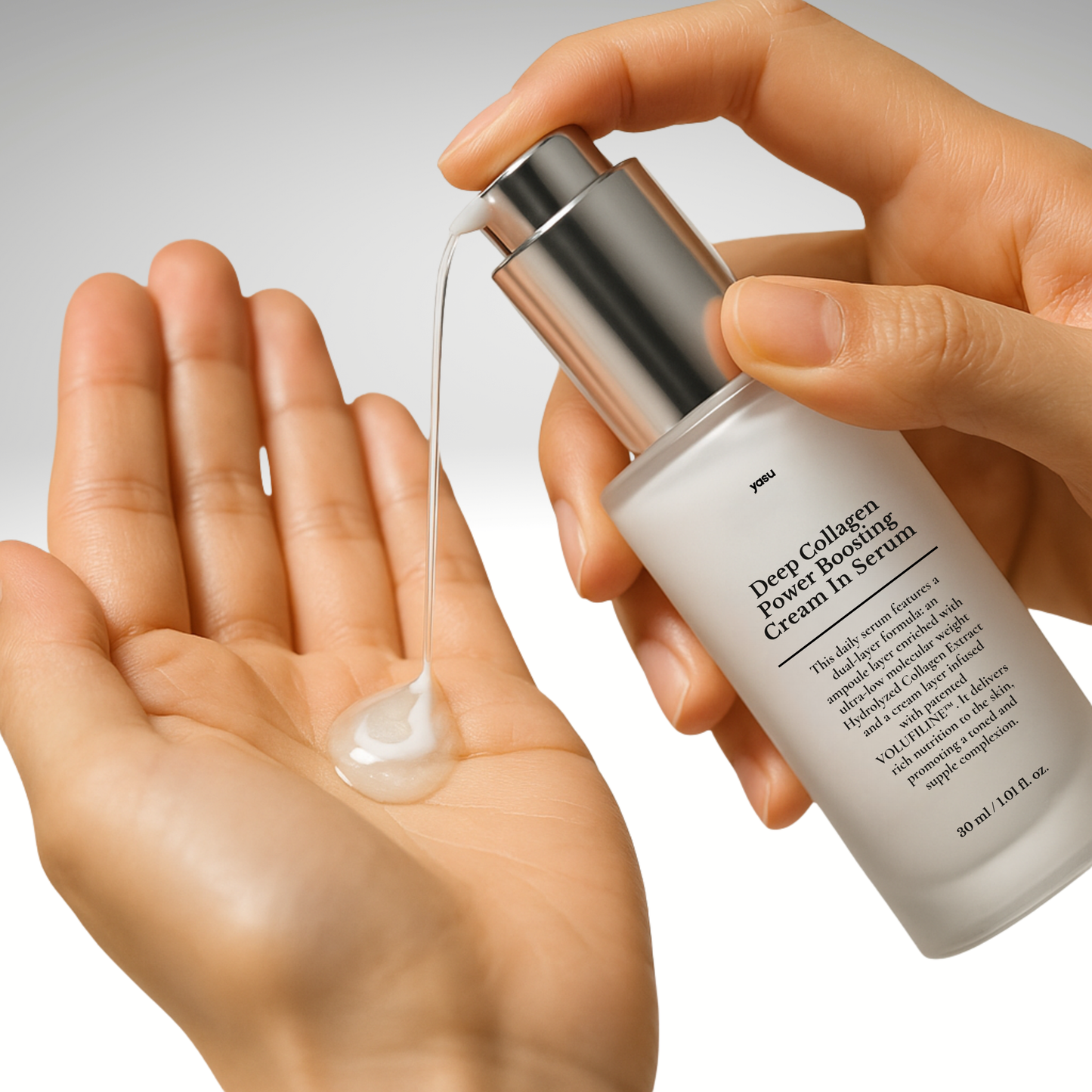 yasu™ Korean Glass Skin Volufiline Collagen Cream-in-Serum
