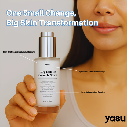 yasu™ Korean Glass Skin Volufiline Collagen Cream-in-Serum